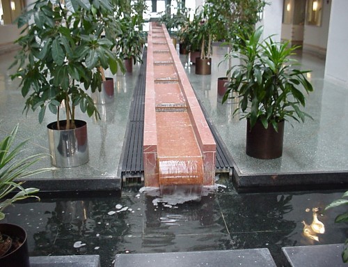 Merck Lobby Fountain